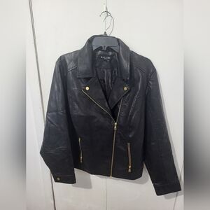 Faux Leather Jacket